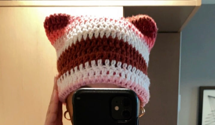 Cat Beanie Pattern ONLY